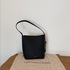 Maison de Sabré Black Tote Bag